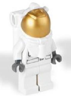 LEGO Minifigure-Spacesuit, White Legs, Underwater Helmet, Visor-Town / City-CTY384-Creative Brick Builders